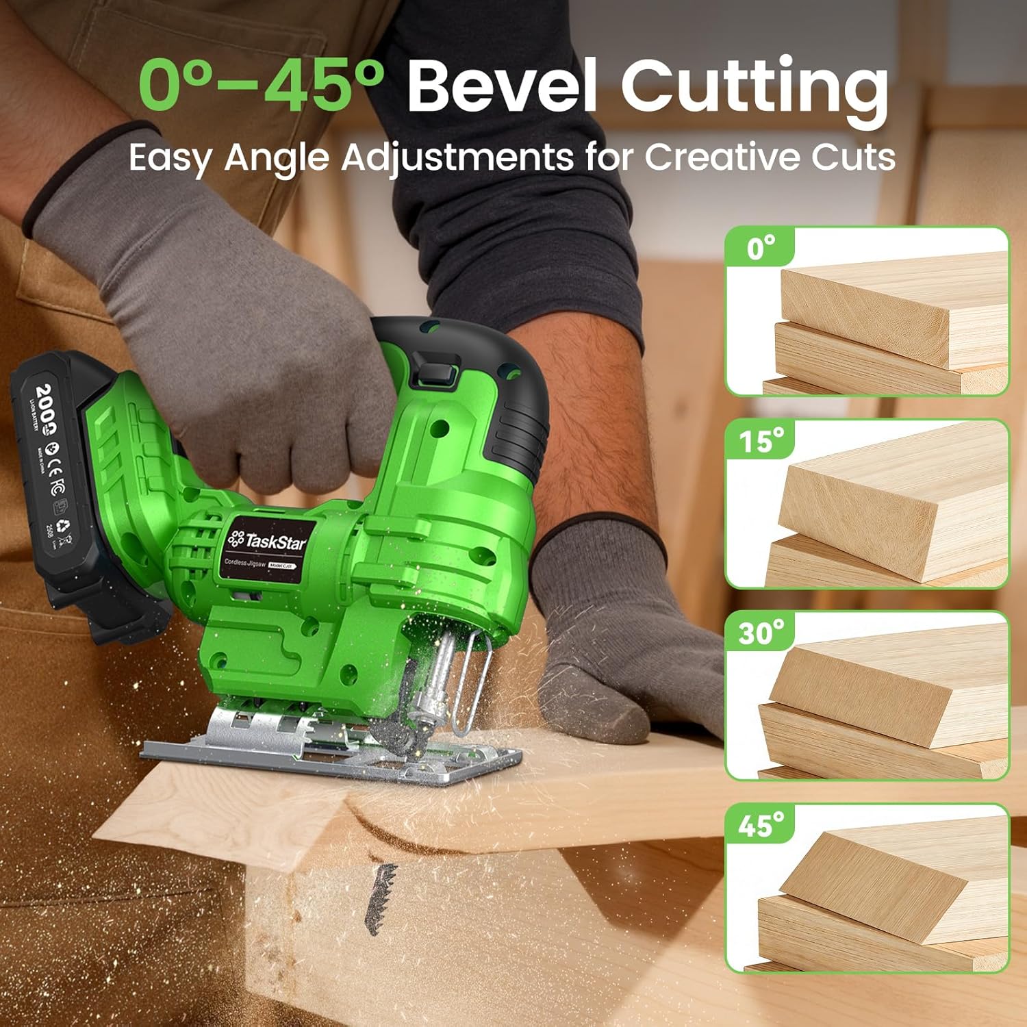 Taskstar Jig Saw Tool & Angle  - огляд і ціна Jigsaw Orbital Blade